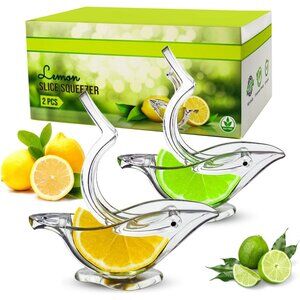 Bird Lemon citrus Squeezer Pour Spout Lime juicer acrylic aviary collection